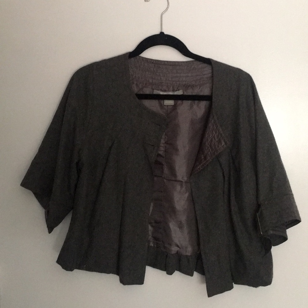 Grey Cape Jacket